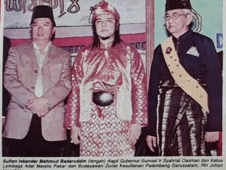 Kenangan Penobatan Sultan Palembang