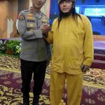 Sultan Iskandar Mahmud Badaruddin Menghadiri Doa Bersama Lintas Agama Peringati HUT Bhayangkara ke-80 di Polda Sumsel
